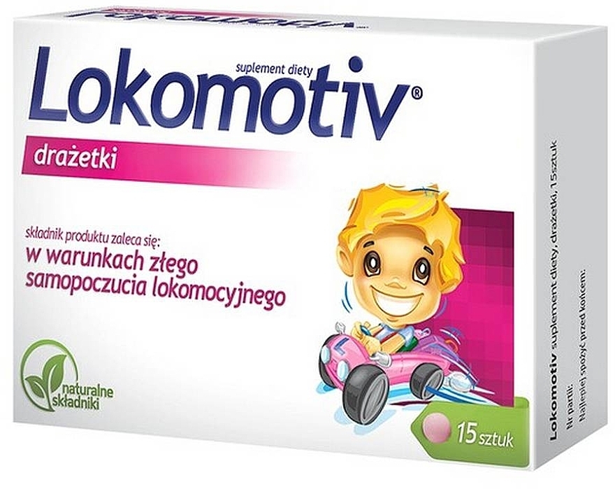 Dietary Supplement, pills - Aflofarm Lokomotiv — photo N1