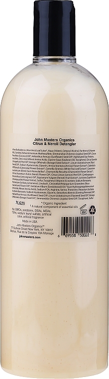 Hair Conditioner "Citrus & Neroli" - John Masters Organics Citrus & Neroli Detangle — photo N21