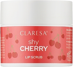 Shy Cherry Lip Scrub - Claresa Lip Scrub Shy Cherry — photo N2