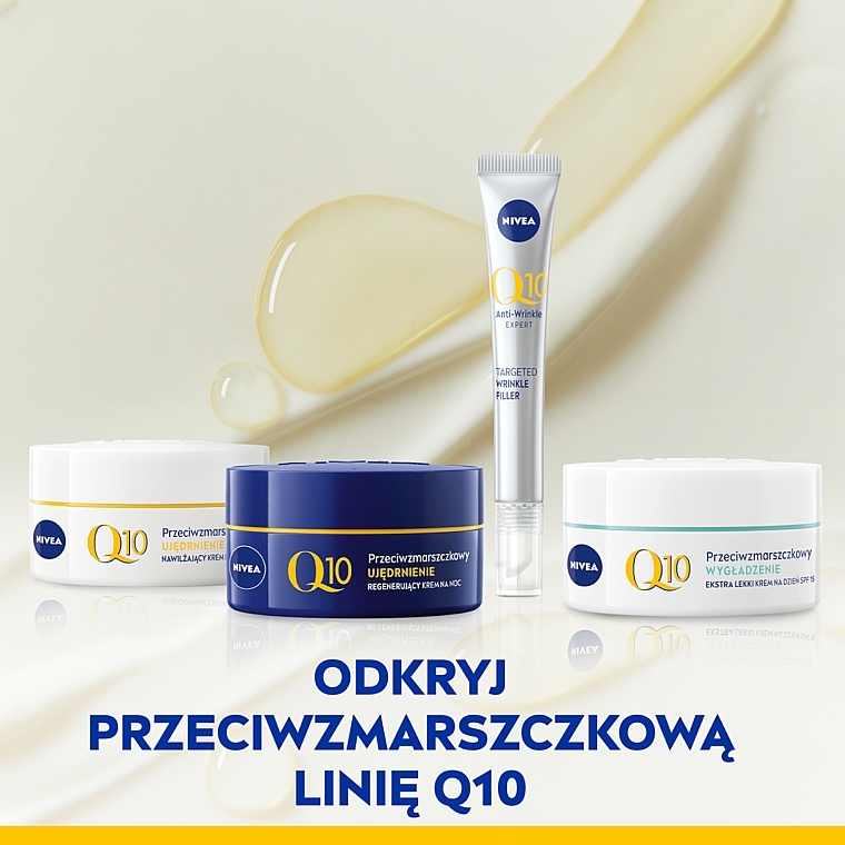 Anti-Wrinkle Moisturizing Cream for All Types of Skin - NIVEA Visage Q10 Plus Night Cream — photo N9