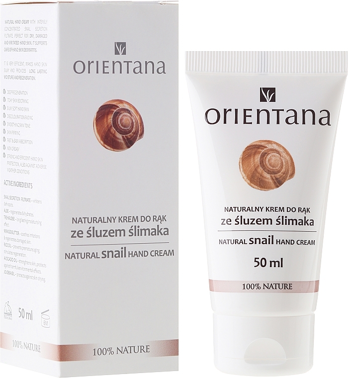 Hand Cream - Orientana Natural Snail Hand Cream — photo N1