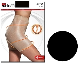 Women's TIghts "Larysa", 20 DEN, nero - Adrian — photo N7