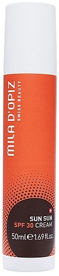 Body Sunscreen SPF30 - Mila D'Opiz Sun Sun Cream — photo N1