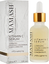 Fragrances, Perfumes, Cosmetics Aktywne serum antyoksydacyjne z witamin№ C - Mamash Vitamin C