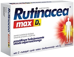 Fragrances, Perfumes, Cosmetics Dietary Supplement - Aflofarm Rutinacea max D3