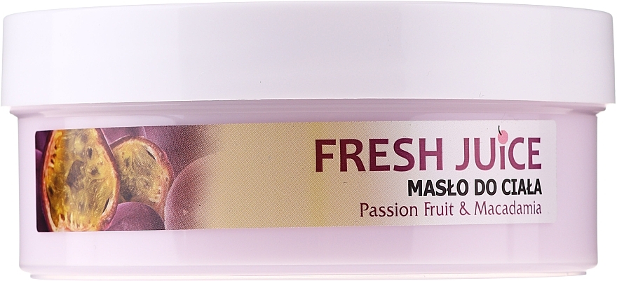 Body Cream-Butter "Passion Fruit & Macadamia" - Fresh Juice Passion Fruit & Macadamia — photo N13