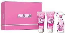 Fragrances, Perfumes, Cosmetics Moschino Pink Fresh Couture - Set (edt/50ml + b/lot/100ml + sh/gel/100ml)