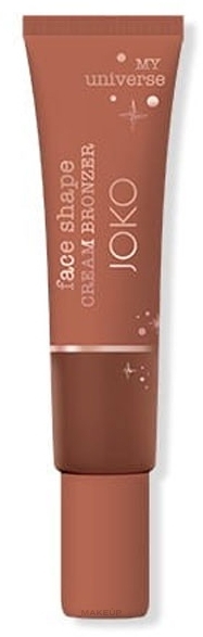 Cream Bronzer - Joko My Universe Face Shape Cream Bronzer  — photo 04 - Deep