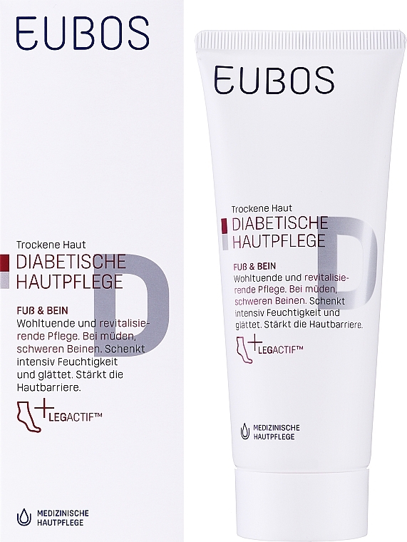 Foot Cream - Eubos Med Diabetic Skin Care Foot & Leg — photo N2