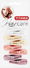 Fragrances, Perfumes, Cosmetics Hair Clip, 5 cm, 8 pcs, multicolor - Titania