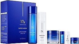 Set, 6 products - Missha Super Aqua Ultra Hyalron Set — photo N2