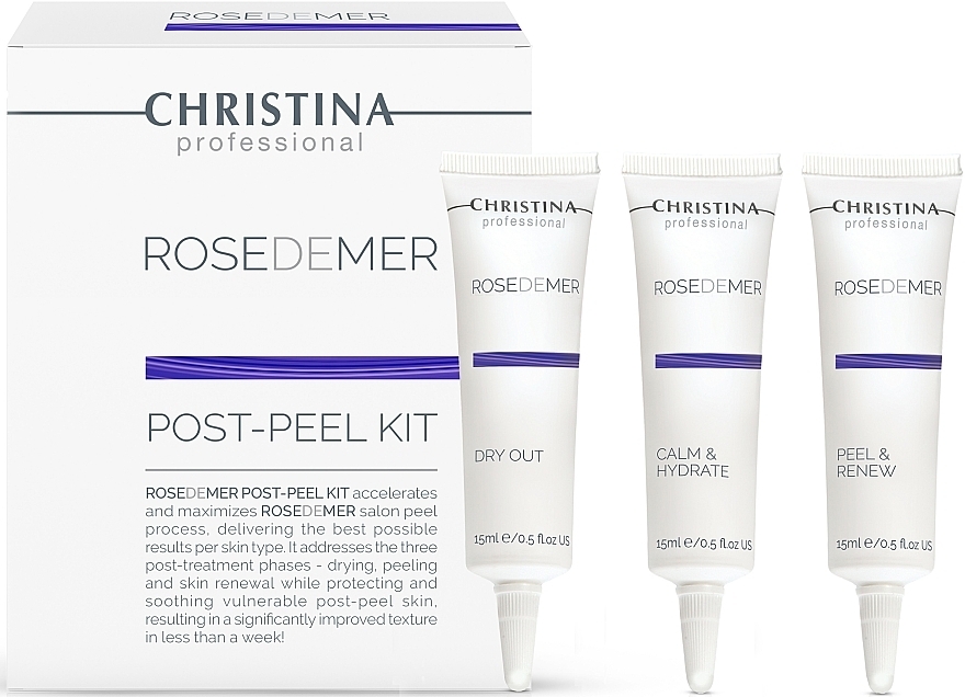 Set - Christina Rose De Mer Post Peeling Kit (ser/15ml + ser/15ml + cr/mask/15ml) — photo N5