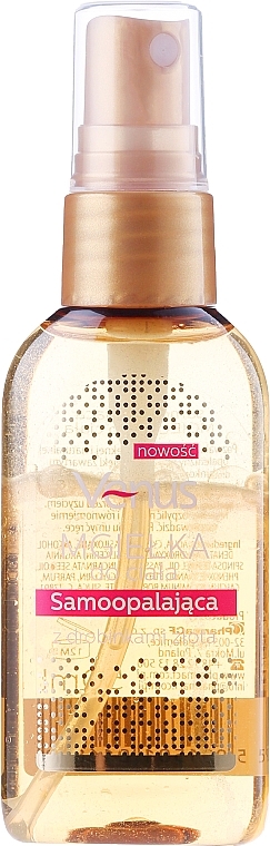 Body Spray with Gold Particles - Venus  — photo N4