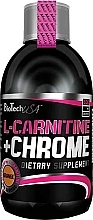 L-Carnitine+Chrome Liquid Fat Burner 'Orange', 500 mg - BioTechUSA L-Carnitine + Chrome — photo N2