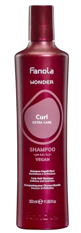 Shampoo - Fanola Wonder Curl Extra Care Shampoo — photo N1