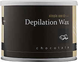 Hot Depilation Wax in Jar 'Chocolate' - Simple Use Beauty Depilation Wax — photo N2