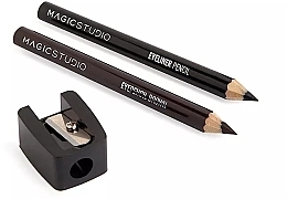 Set - Magic Studio Eyes (eye/pencil/05g + br/pencil/0.5g + accessories/1pcs) — photo N4