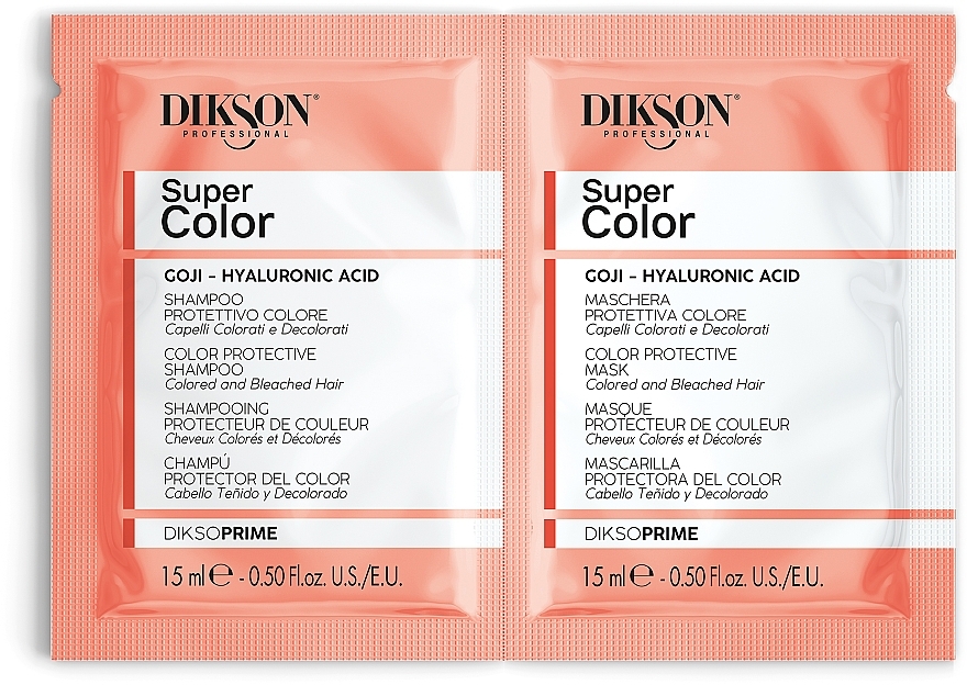 GIFT! Set - Dikson Super Color (h/shm/15ml+h/mask/15ml) — photo N1