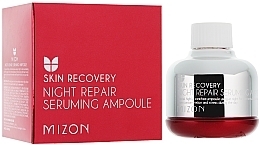 Night Serum "Stressed Skin Repair" - Mizon Night Repair Seruming Ampoule — photo N1