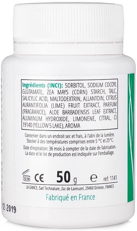 Facial Powder Mask with Salicylic Acid & Amino Acids "Phyto Peeling" - La Grace Fito Peeling Poudre Masque Wash-Off — photo N25