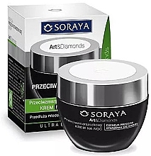 Fragrances, Perfumes, Cosmetics Night Face Cream - Soraya Art&Diamonds Night Cream 30+