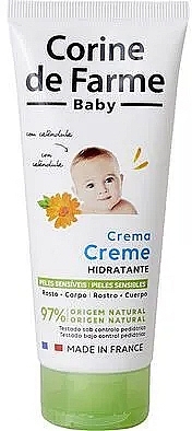 Moisturizing Calendula Baby Cream for Sensitive Skin - Corine de Farme Baby — photo N1