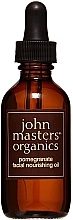 Fragrances, Perfumes, Cosmetics Nourishing Face Oil "Pomegranate" - John Masters Organics Pomegranate Facial Nourishing Oil