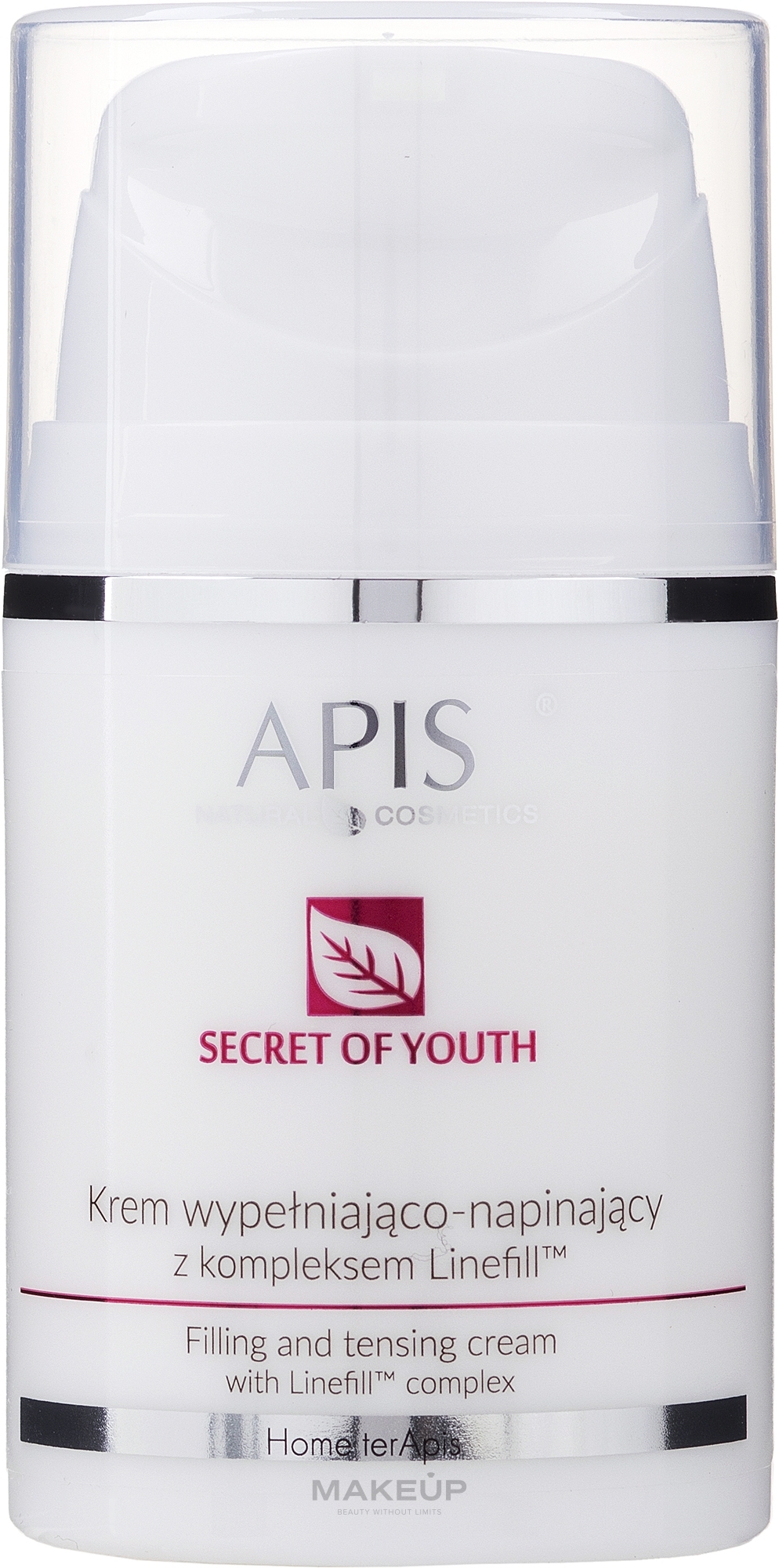 Face Lifting Cream "Secret of Youth" - APIS Professional Secret Of Youth Filling And Tensing Cream With Linefill Tm Formula — photo 50 ml