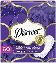 Daily Sanitary Pads Deo Irresistible Multiform, 60 pcs - Discreet — photo N1