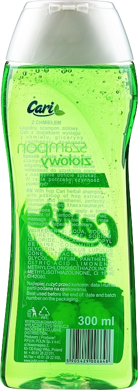 Hops Shampoo - Cari Shampoo — photo N2