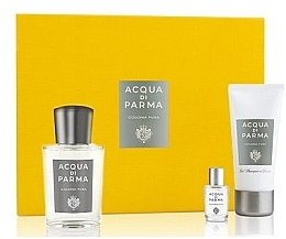 Fragrances, Perfumes, Cosmetics Acqua Di Parma Colonia Pura - Set (edc/100ml + edc/5ml + sh/gel/50ml)