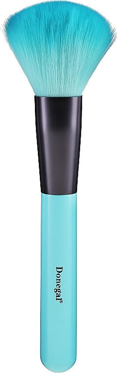 Powder Brush, 4274, turquoise - Donegal Neeonee Powder Brush — photo N4