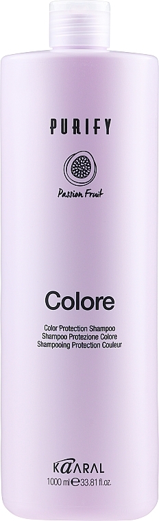 Color Protection Shampoo with Blackberry Vinegar - Kaaral Purify Color Shampoo — photo N1