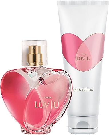 Avon Lov U - Set (edp/50ml + b/lot/125ml) — photo N1