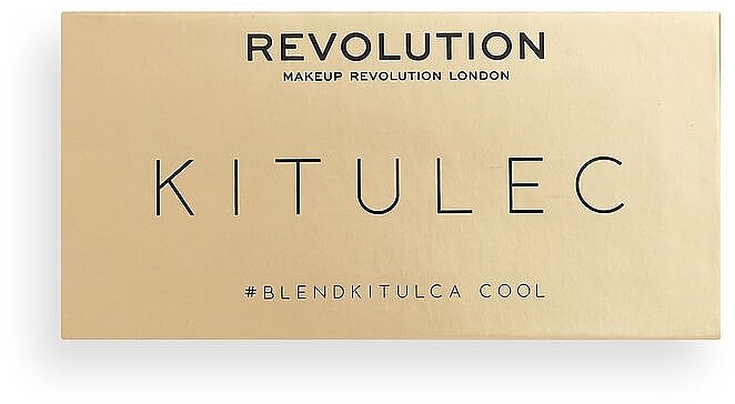 Eyeshadows - Makeup Revolution X Kitulec Blend Kit Eyeshadow Palette — photo N2