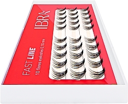 Individual Lashes, C 0,10, 13 mm - Ibra Fast Line — photo N2