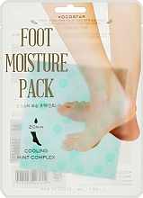 Moisturizing Foot Care Mask - Kocostar Foot Moisture Pack Mint — photo N1