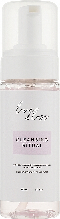 Face Cleansing Foam for All Skin Types - Love&Loss Cleansing Ritual — photo N1