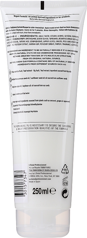 Shine Mask for Colored Hair - L'Oreal Professionnel Source Essentielle With Fig Pulp Radiance System Masque Baume Eclat — photo N2