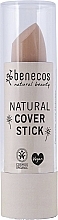 Fragrances, Perfumes, Cosmetics Facial Corrector Stick - Benecos Natural Cover Stick