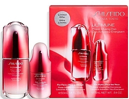 Fragrances, Perfumes, Cosmetics Face Care Set - Shiseido Ultimune Power Infusing Duo Strengthening Serum Set (conc/50ml + eye/conc/15ml)