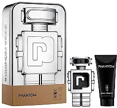 Fragrances, Perfumes, Cosmetics Paco Rabanne Phantom - Set (edt/100ml + sh/gel/100ml)