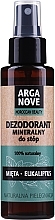 Mint & Eucalyptus Foot Deodorant Spray - Arganove Mint Eucalyptus Dezodorant — photo N3