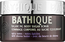 Fragrances, Perfumes, Cosmetics Sugar Body Scrub with Shorea Butter - Bathique Balancing Body Sugar Scrub