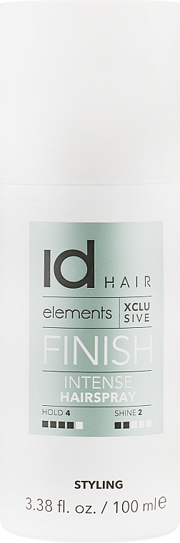 Strong Hold Hair Spray - idHair Elements Xclusive Intense Hairspray — photo N3