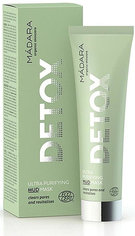 Deep Cleansing Mud Mask - Madara Cosmetics Detox Ultra Purifying Mud Mask — photo N2