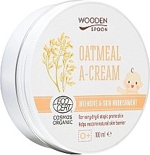 Fragrances, Perfumes, Cosmetics Soothing Baby Oatmeal Body Cream - Wooden Spoon