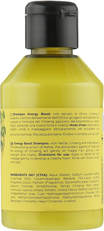 Hair Shampoo - Kleral System Bcosi Energy Boost Shampoo — photo N2