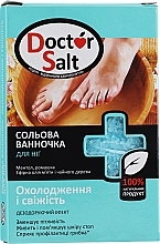 Deodorant Foot Salt Bath with Cooling Effect - Aqua Cosmetics — photo N1