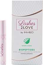 Biopeptide Lash Serum, hypoallergenic - Inveo Lashes 2 Love Biopeptides Eye Lash Growth Serum — photo N1